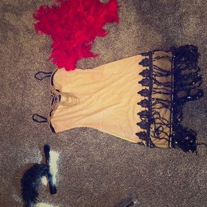 Flapper girl costume